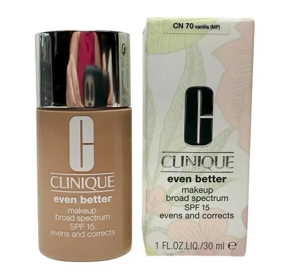 Clinique Even Better SPF 15-07 Vanilla(MF-G)-Dry To Combination Oily Skin - 1 oz